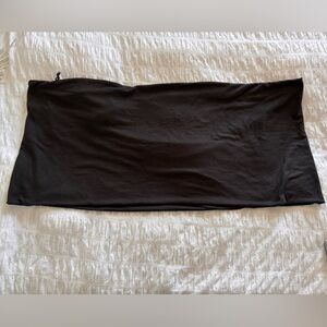 Beyond Yoga Black Infinity Scarf with Pocket